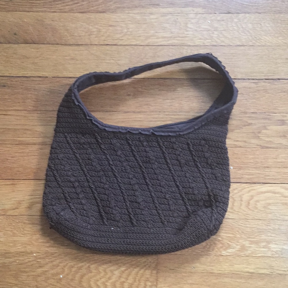BROWN HANDBAG/PURSE